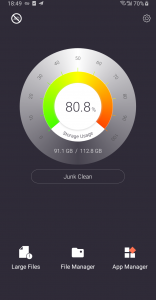 اسکرین شات برنامه File Manager - Junk Cleaner 1