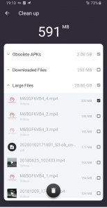 اسکرین شات برنامه File Manager - Junk Cleaner 3