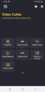 اسکرین شات 2 برنامه Video Cutter & Video Editor