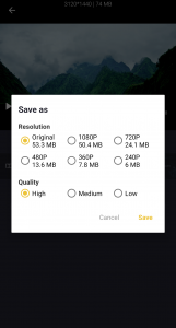 اسکرین شات برنامه Video Cutter & Video Editor 3