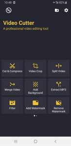 اسکرین شات 1 برنامه Video Cutter & Video Editor