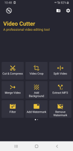اسکرین شات 1 برنامه Video Cutter & Video Editor