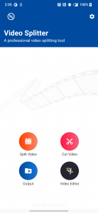 اسکرین شات 1 برنامه Video Splitter & Trim Videos