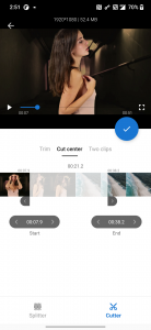 اسکرین شات برنامه Video Splitter & Trim Videos 7