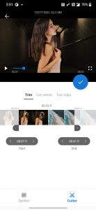 اسکرین شات برنامه Video Splitter & Trim Videos 6
