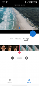 اسکرین شات برنامه Video Splitter & Trim Videos 8