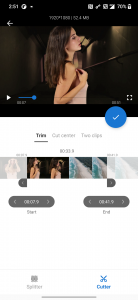 اسکرین شات 6 برنامه Video Splitter & Trim Videos