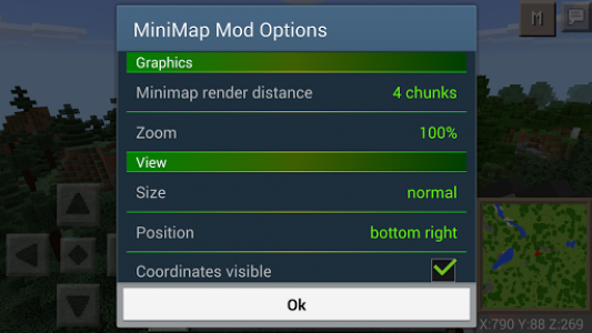 اسکرین شات برنامه Minimap for Minecraft 6