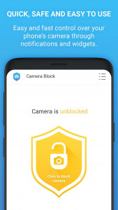 اسکرین شات برنامه Camera Block: Guard & Anti spy 3