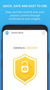 اسکرین شات برنامه Camera Block Free - Anti spyware & Anti malware 3