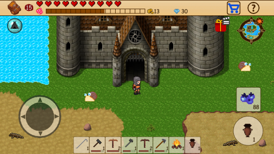 اسکرین شات بازی Survival RPG: Open World Pixel 6
