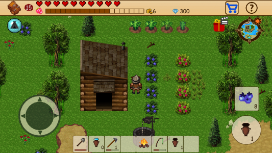 اسکرین شات بازی Survival RPG: Open World Pixel 7