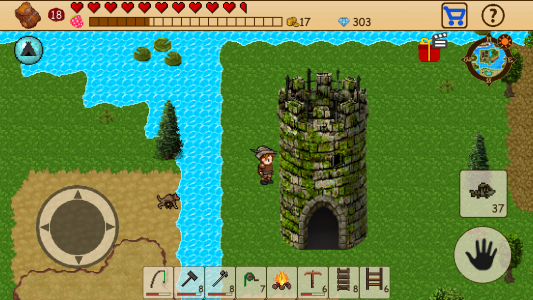 اسکرین شات 3 بازی Survival RPG: Open World Pixel