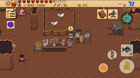 اسکرین شات 8 بازی Survival RPG: Pirate Adventure