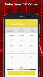 اسکرین شات برنامه Blood Pressure Info App 7