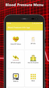 اسکرین شات برنامه Blood Pressure Info App 8