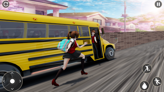 اسکرین شات بازی Anime High School Girl Life 3D 2