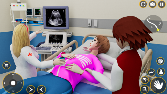 اسکرین شات 1 بازی Anime Mother Happy Family Life