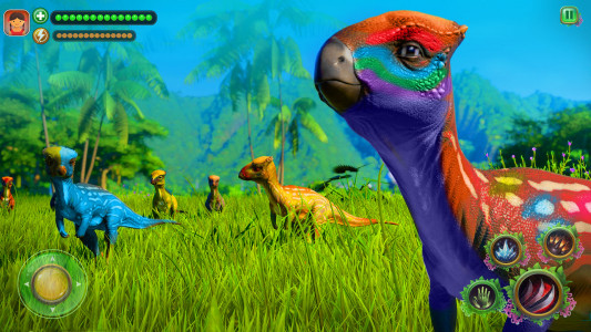اسکرین شات برنامه Real Dino game: Dinosaur Games 4