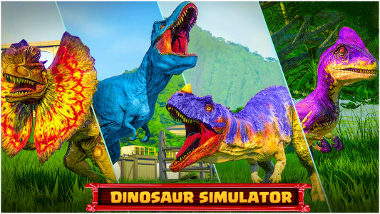 اسکرین شات 3 برنامه Real Dino game: Dinosaur Games
