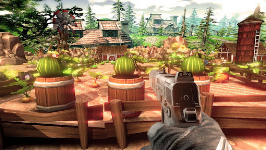 اسکرین شات برنامه Watermelon Shooting Real Fruit Shooting Game 4