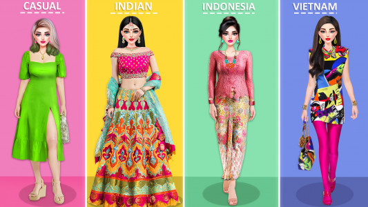 اسکرین شات بازی World Fashion Dress up Games 5