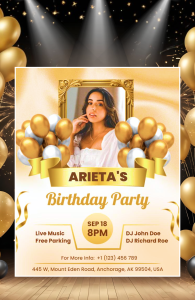 اسکرین شات 5 برنامه Flyer Maker, AI Poster Maker