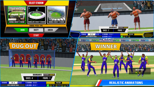 اسکرین شات بازی Indian Cricket Premiere League 2