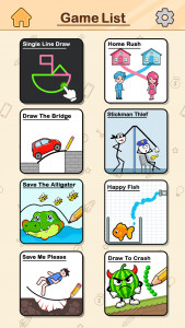 اسکرین شات 2 بازی Draw Line Puzzle: Mini Games