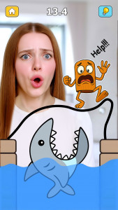 اسکرین شات 1 بازی Draw Line Puzzle: Mini Games