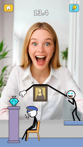 اسکرین شات 3 بازی Draw Line Puzzle: Mini Games