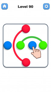 اسکرین شات 1 بازی Ball Connect Puzzle: Link Dots