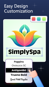 اسکرین شات 2 برنامه AI Logo Generator, Logo Maker