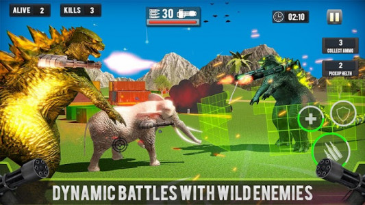 اسکرین شات برنامه Monster Battle Royale 2