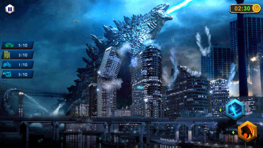 اسکرین شات بازی Monster City Destruction Games 4