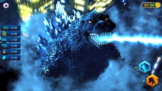 اسکرین شات 2 بازی Monster City Destruction Games