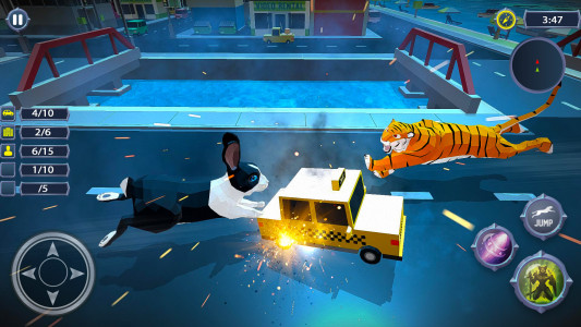 اسکرین شات بازی Tiger Rampage: 3D Tiger Games 3