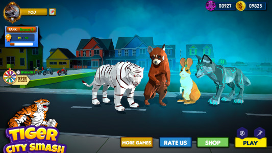 اسکرین شات 1 بازی Tiger Rampage: 3D Tiger Games