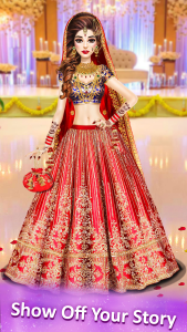 اسکرین شات 4 بازی Indian Wedding Dress Up Games