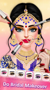 اسکرین شات 2 بازی Indian Wedding Dress Up Games