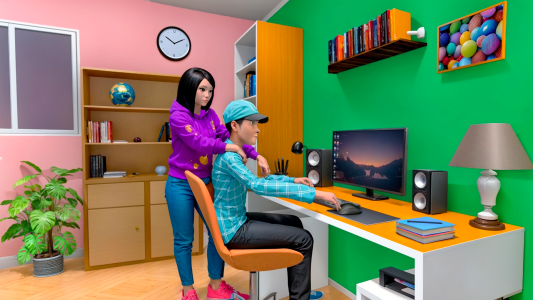 اسکرین شات 3 بازی Anime Mother Simulator Mom Sim