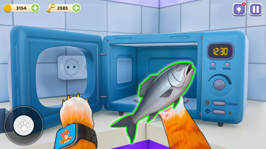 اسکرین شات بازی Cat Simulator: Scary Mom Games 3