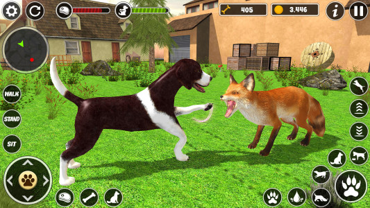 اسکرین شات 4 بازی Dog Simulator Puppy Pet Game