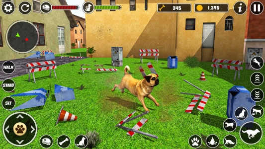 اسکرین شات 2 بازی Dog Simulator Puppy Pet Game