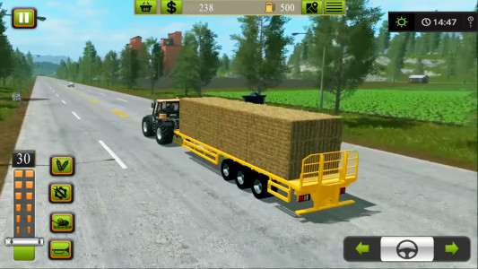 اسکرین شات 4 بازی Super Tractor Farming Games
