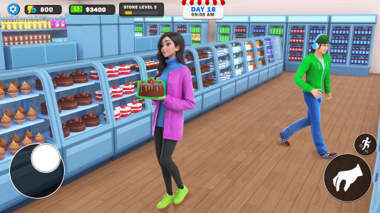 اسکرین شات بازی Bakery Supermart Simulator 3