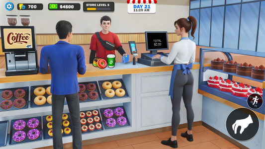 اسکرین شات بازی Bakery Supermart Simulator 1