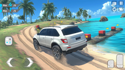 اسکرین شات بازی Prado Jeep Parking: Car Games 1