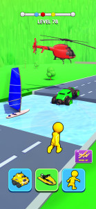 اسکرین شات 3 بازی Shape Evolution: Race and Run