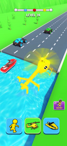 اسکرین شات 4 بازی Shape Evolution: Race and Run